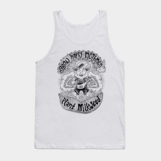 Grow Happy Mothmen Tank Top by Ballyraven